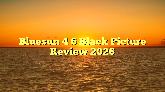 Bluesun 4 6 Black Picture Review 2026