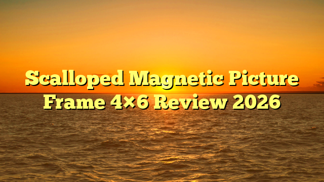 Scalloped Magnetic Picture Frame 4×6 Review 2026