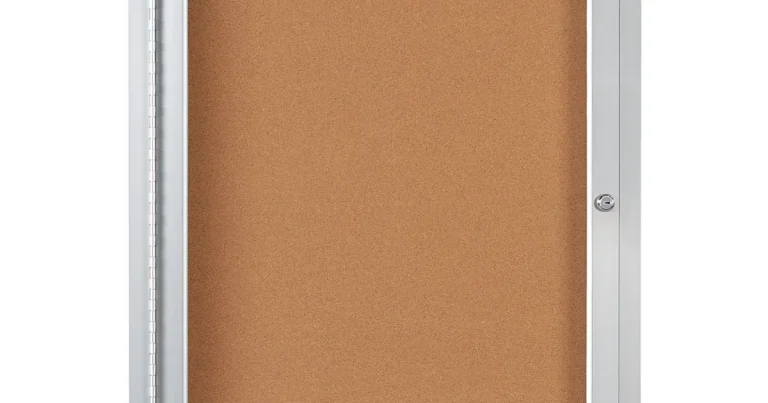 Aluminum Frame Cork Board
