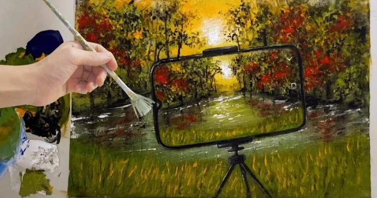 How to Frame Acrylic Painting