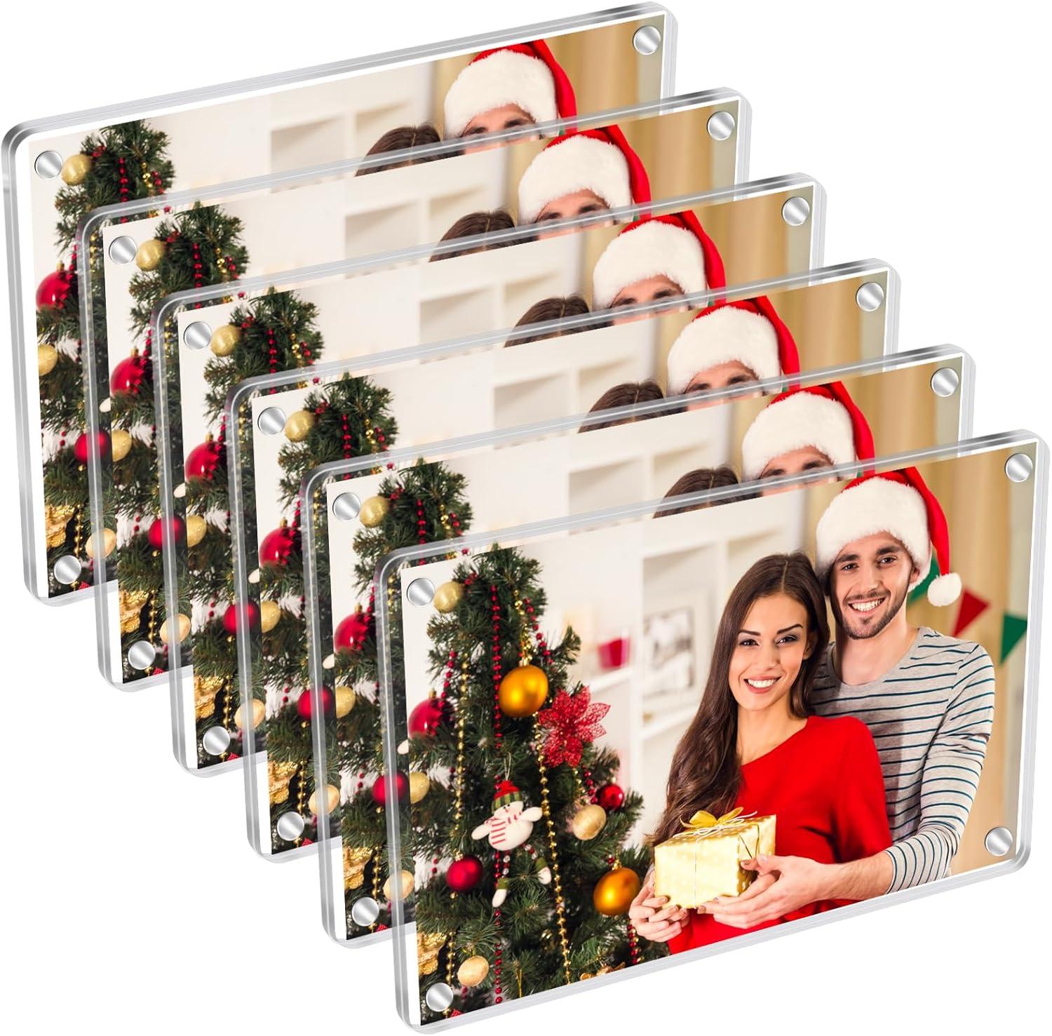 6 Pack Magnetic Picture Frames for product view