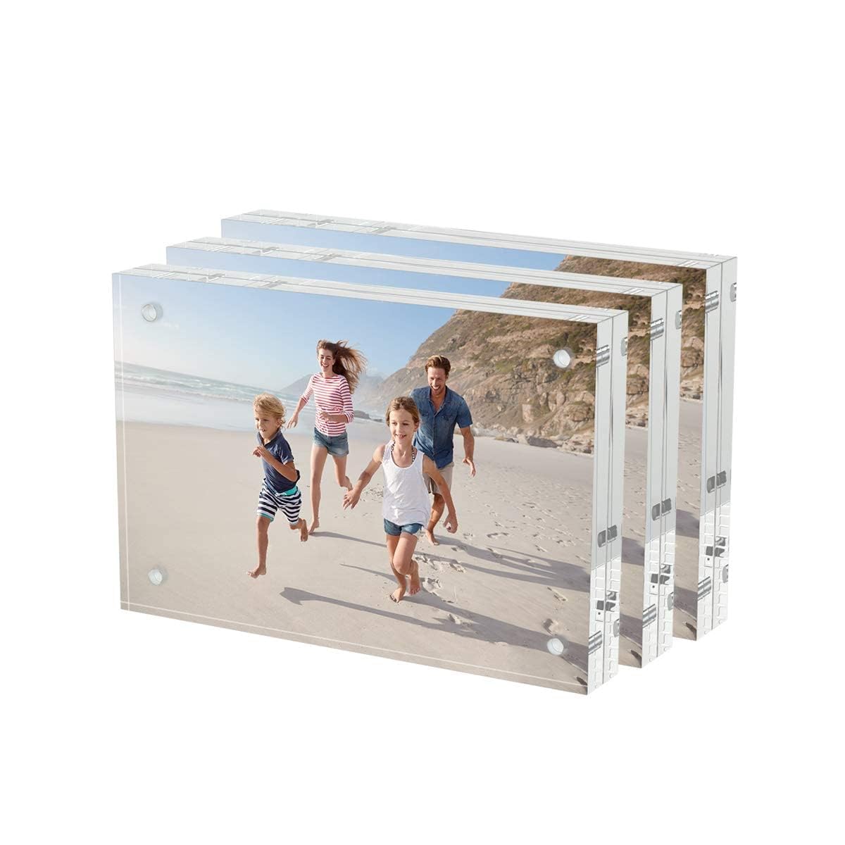 AITEE 4x6 Acrylic Picture Frames 3 design detail