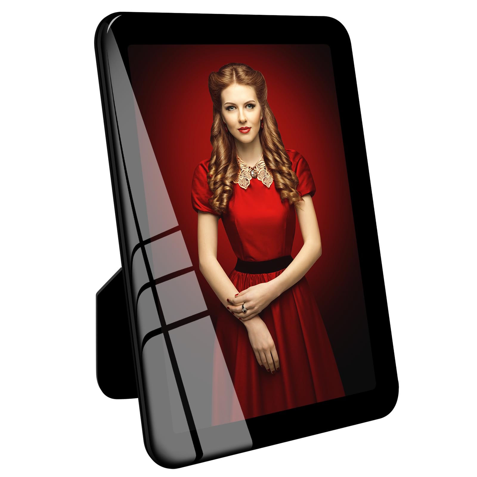 Bluesun 4×6 Black Picture Frame design detail