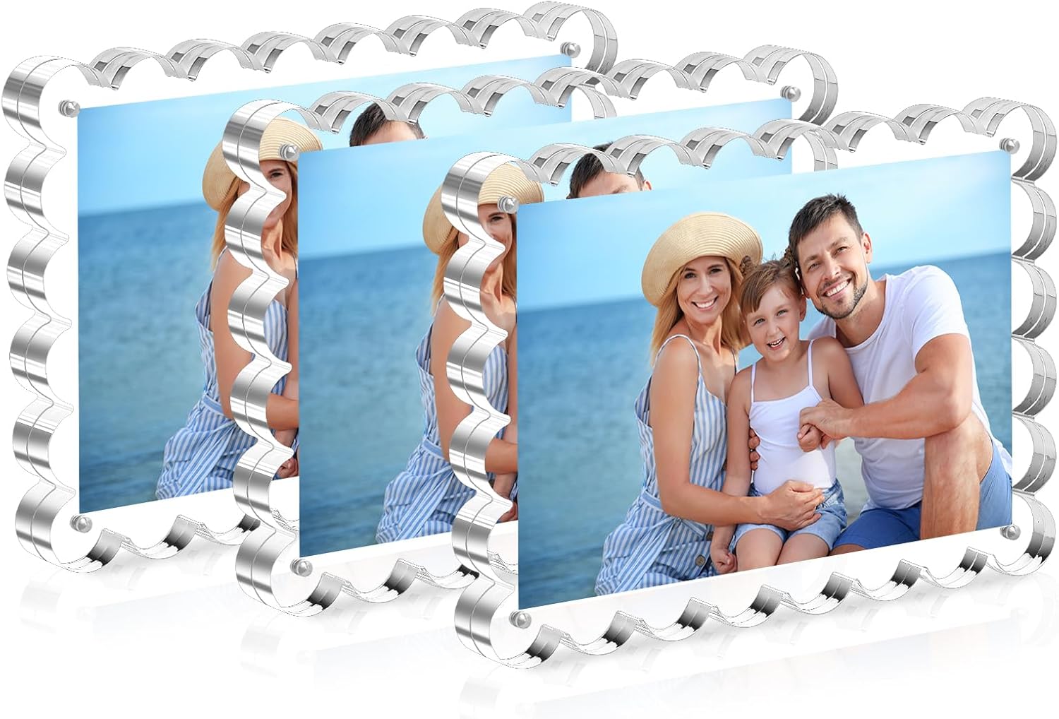 HOUSE DAY Acrylic Picture Frames 4x6 product view
