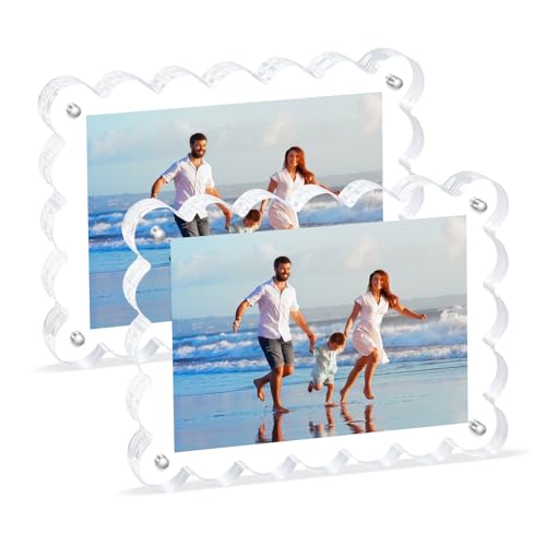 Scalloped Magnetic Picture Frame 4x6 Inch additional view
