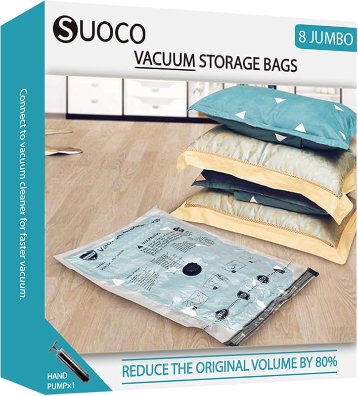 Vacuum Storage Bags jumbo compression bags for clothing and bedding