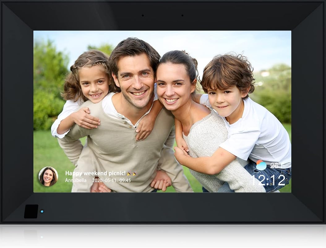 Humblestead 10.1-Inch WiFi Digital Picture Frame with HD IPS Touchscreen