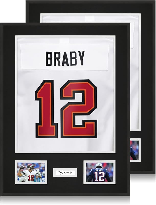 Aluminum Jersey Frame Display Case 2 pack with mat, pinboard, plexiglass, and hanging kit