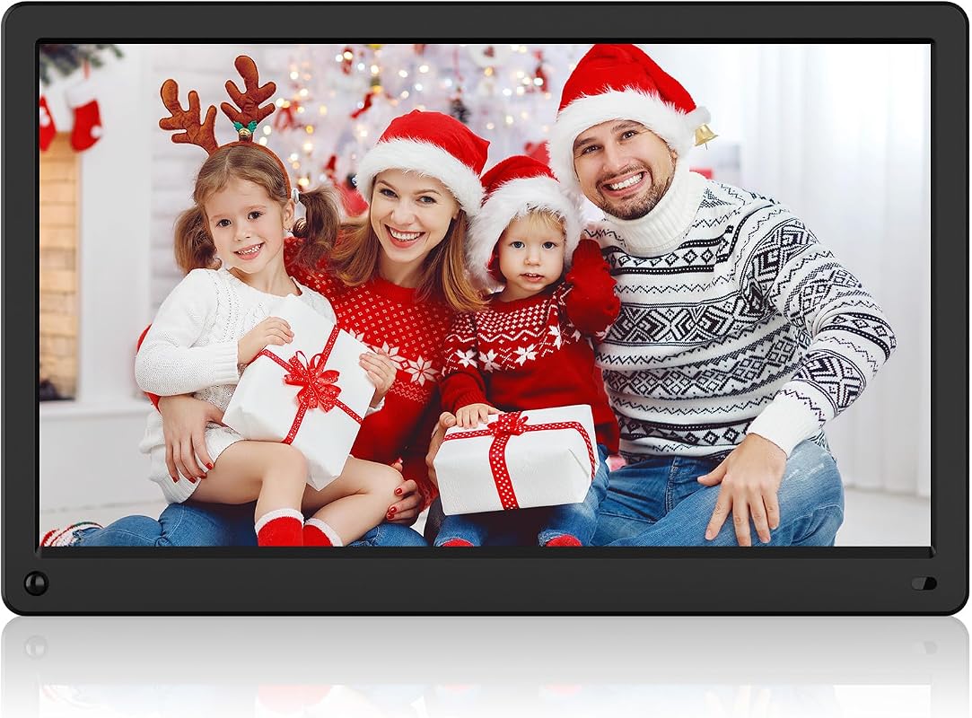15 inch digital picture frame with wall mount bracket, motion sensor, and full HD slideshow