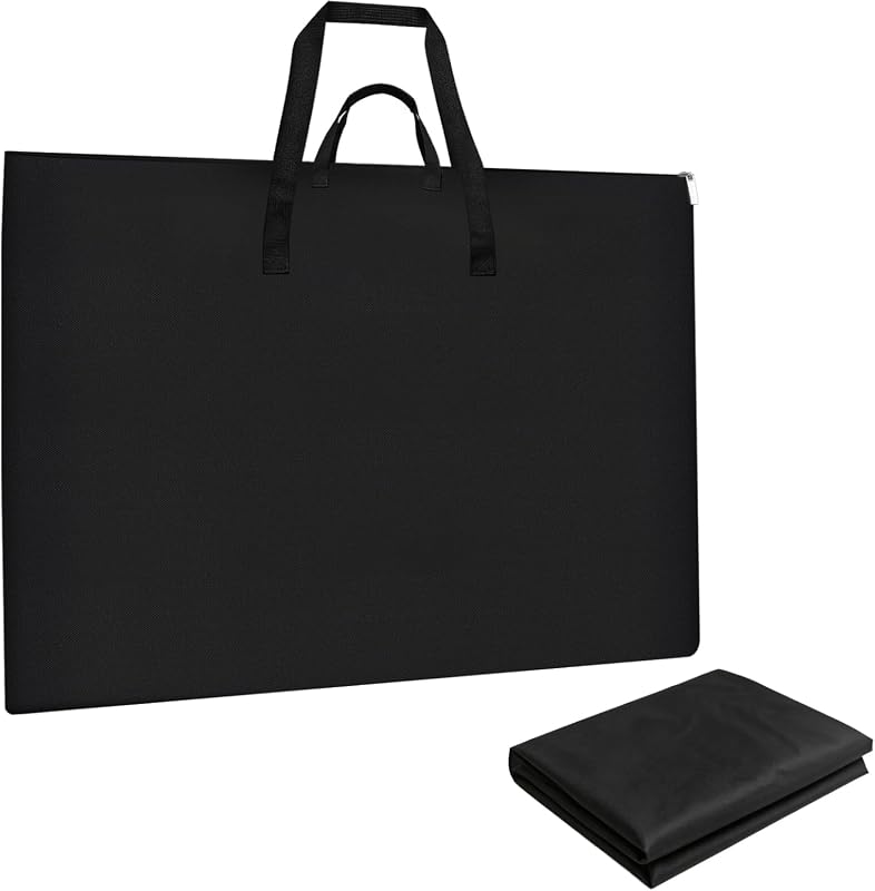 ZKOO 36x48 Extra Large Art Portfolio Bag, Lightweight Waterproof Case for Canvas and Posters