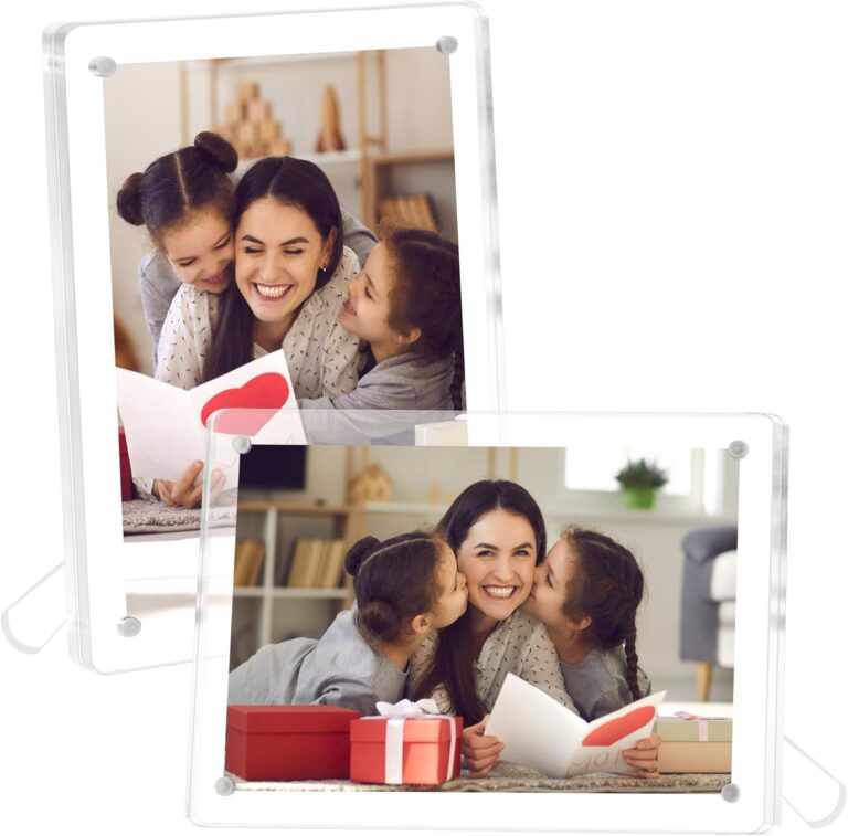 FIXSMITH 4×6 Acrylic Picture Frames Review 2026: Clear Magnetic UV-Proof Display