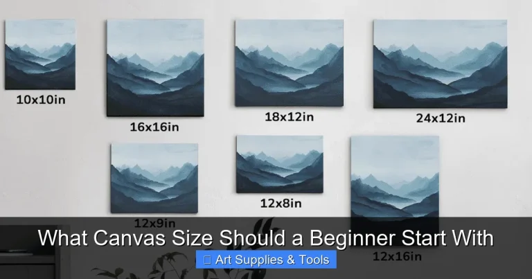 What Canvas Size Should a Beginner Start With