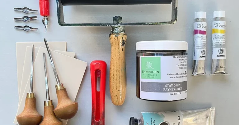 What Tools Do You Need for Linocut Printmaking