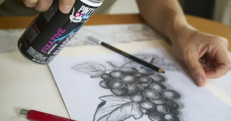Why Do Artists Use Fixative Spray on Drawings