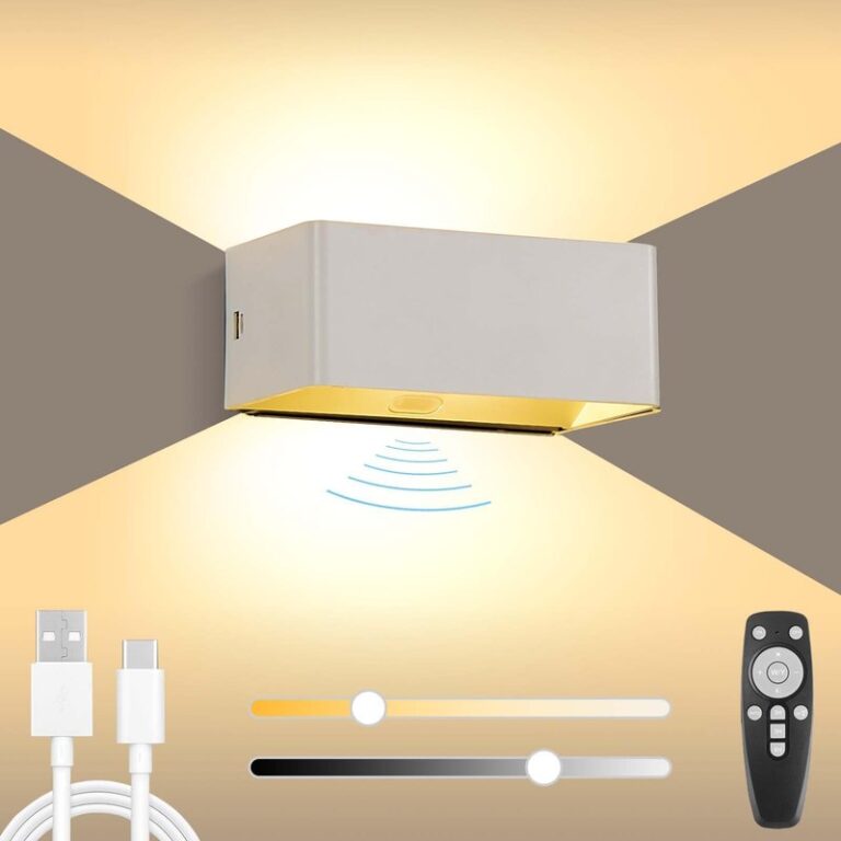 Dimmable Picture Wall Light with Remote Vs Switch