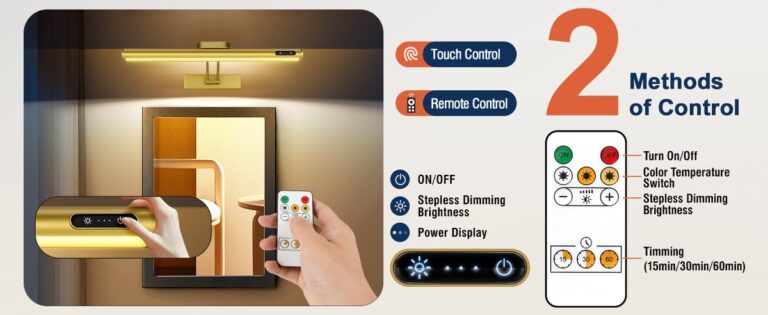 How to Use a Wireless Picture Light Remote Control