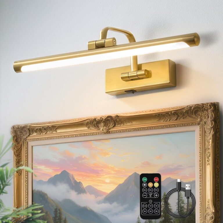 Large Vs Small Dimmable Picture Wall Light