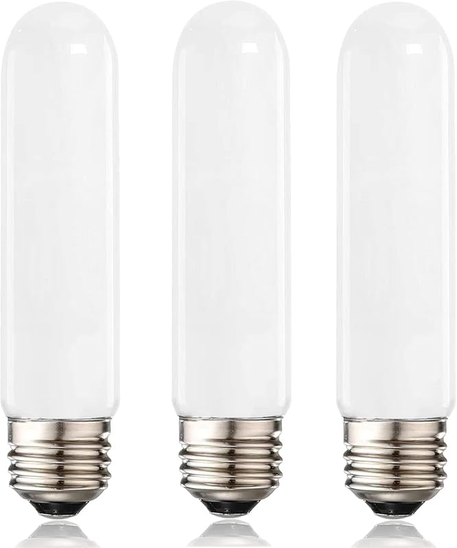 XININSUN T10 Frosted LED Bulbs 8W Dimmable 2700K Warm White E26 3-Pack