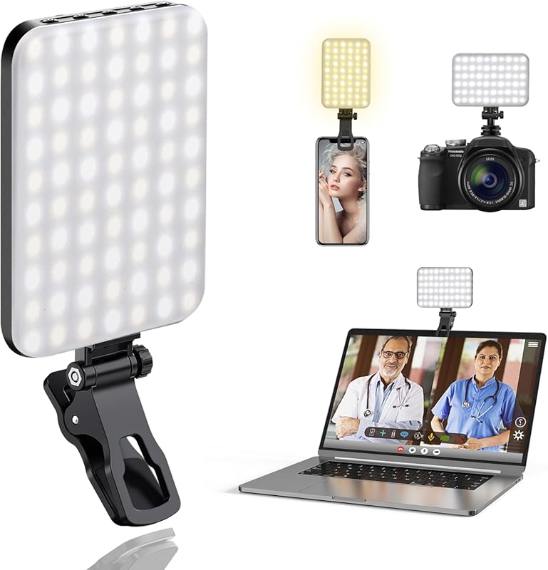 ALTSON 60 LED video light with clamp and tripod