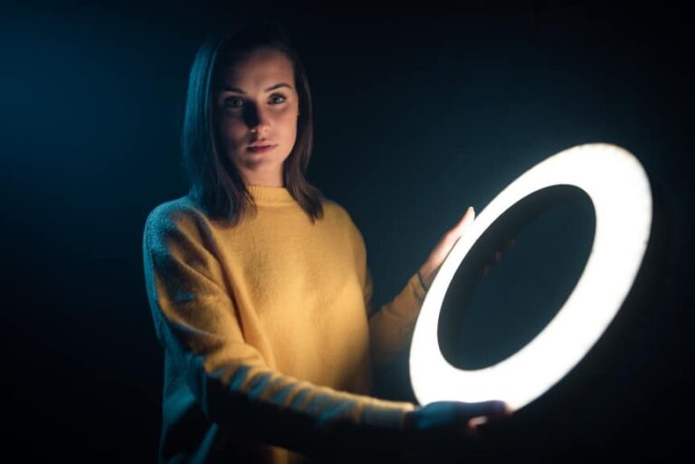 Ring Light Portrait Photography