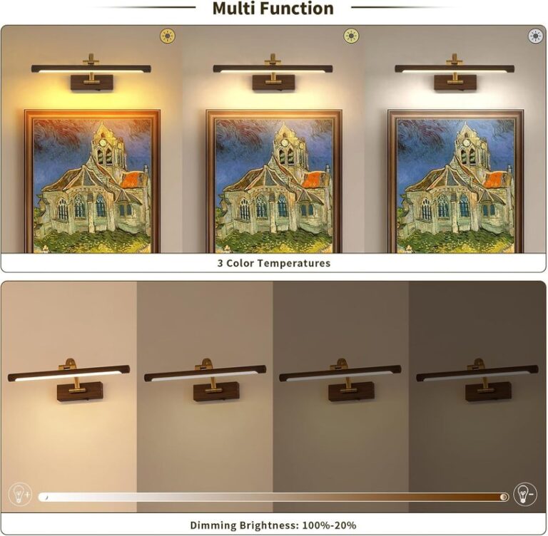 Should Gallery Picture Lights Be Dimmable