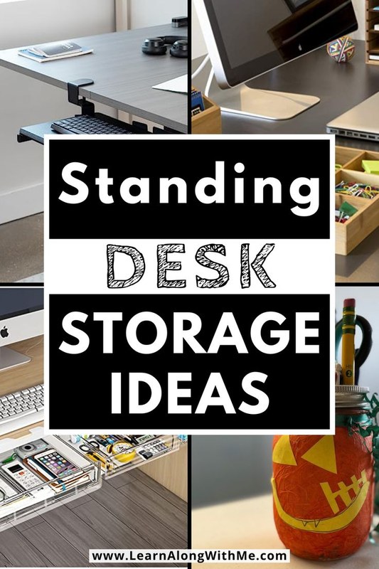 How to Make a Standing Desk With Storage That Works