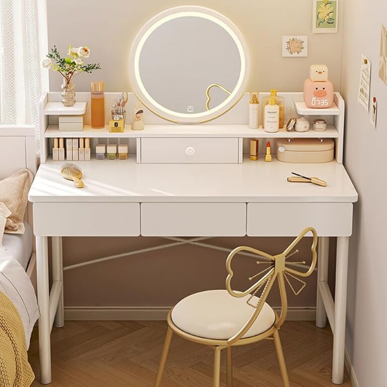 5 Best White Desks With Storage for Artful, Creative Homes