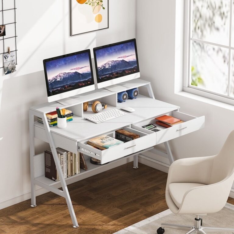 What Is a Modern Office Desk with Storage Guide
