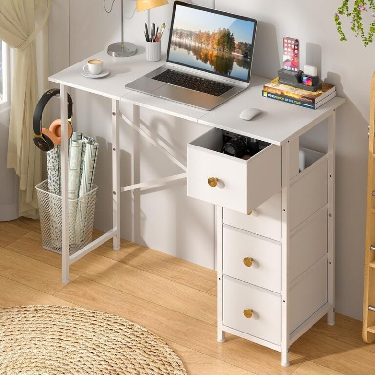 What Is a Small Writing Desk With Drawers Called