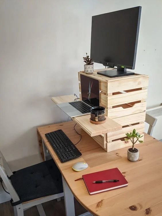 DIY Desktop Standing Desk Ideas for a Better Workspace