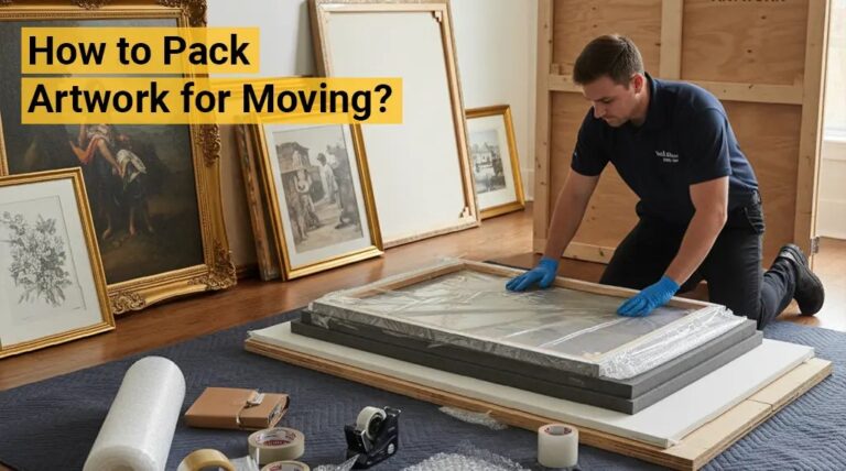 How to Pack Art Prints for Moving Without Bending