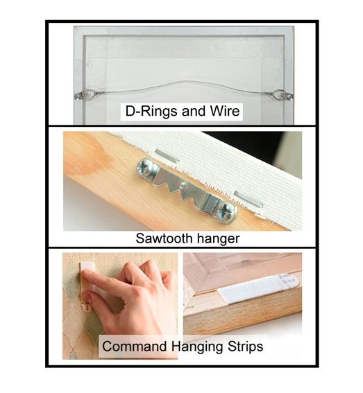 How to Stop Picture Frames From Tilting on the Wall