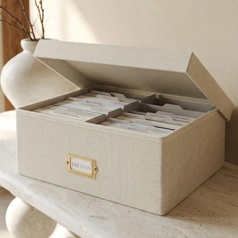 5 Best Archival Photo Storage Boxes for Art Preservation at Home