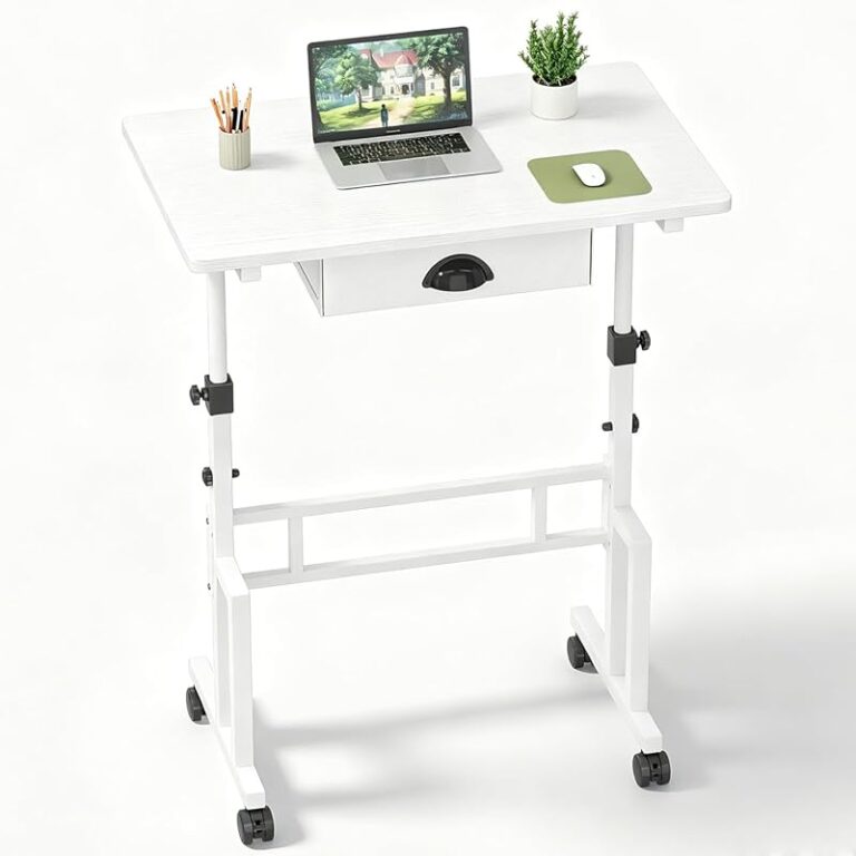 10 Best Standing Desks on Wheels for Artful, Creative Homes