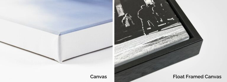 Floater Frame vs Regular Frame for Canvas Art Which Wins