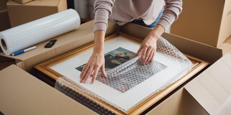 How to Move Framed Pictures Without Breaking Glass Safely