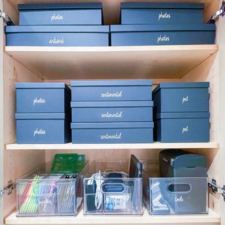 Learn How to Organize Archival Storage Boxes at Home
