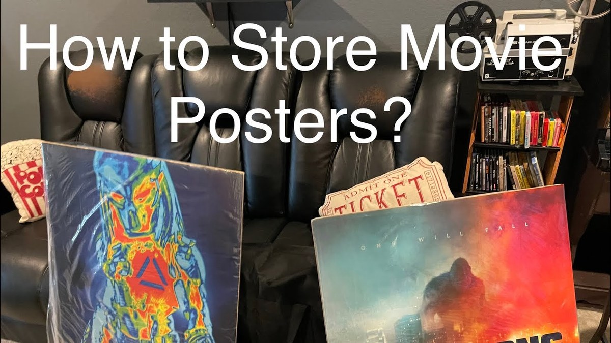 Poster flat storage materials: archival boxes, acid-free tissue paper, and backing boards arranged on a table