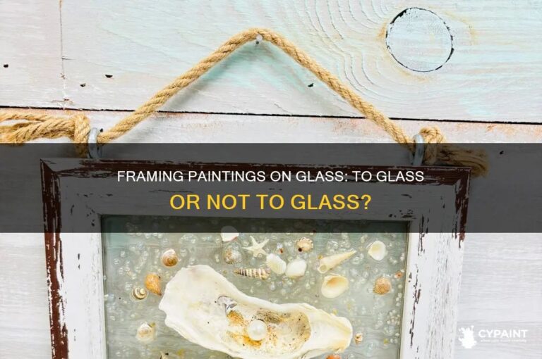 Should Canvas Art Be Framed With Glass Pros And Cons